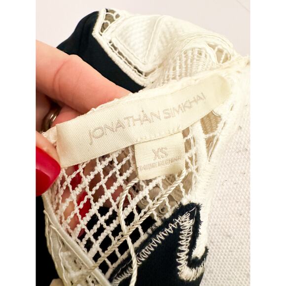 Jonathan Simkhai Bell Sleeve Blouse NWT size XS - Picture 6 of 7